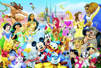Puzzle El Maravilloso Mundo De Disney