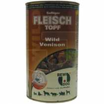 Bewi Dog Fleisch Topf Wild Venison  1200 Gr