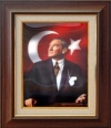 Atatürk Çerçeve 3 Boyutlu 
