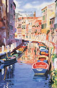 Educa puzzle Reflejos Venecianos
