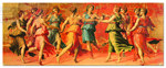 Educa puzzle Danza Di Apollo Con Le Muse
