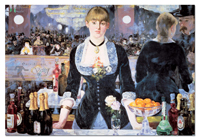 Puzzle El Bar Del Folies -Bergeres ,manet