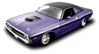 Maisto 1970 Dodge Coupe 1:24