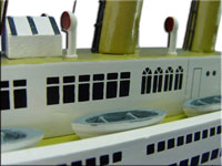 Dekoratif Ahap Obje Titanic