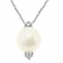 18 Ayar Altn 0.05 ct Prlanta Fantezi Kolye DP6450