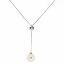 18 Ayar Altn 0.05 ct Prlanta nci Tek Ta Kolye DP7041