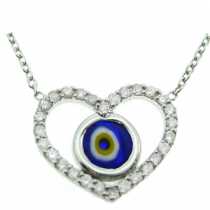 18 Ayar Altn  0.25 ct Prlanta Gz Kolye DP7465