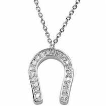 18 Ayar Altn  0.15 ct Prlanta Fantezi Kolye DP7635