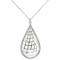 18 Ayar Altn  0.52 ct Prlanta Fantezi Kolye DP7769