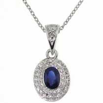 18 Ayar Altn  0.30 ct Prlanta Fantezi Kolye DP7889