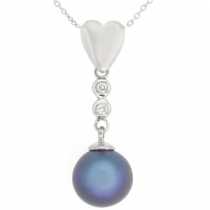 18 Ayar Altn  0.07 ct Prlanta nci Kolye DP7937