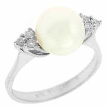 18 Ayar Altn 0.10 ct Prlanta nci Yzk DRF6564