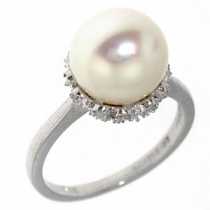 18 Ayar Altn  0.24 ct Prlanta nci Yzk DRF7898