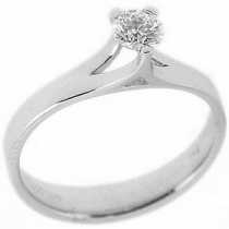 18 Ayar Altn  0.32 ct Prlanta Tek Ta Yzk DRS10205