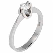 18 Ayar Altn  0.27 ct Prlanta Tek Ta Yzk DRS11791