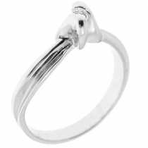 14 Ayar Altn 0.05 ct Prlanta Tek Ta Yzk DRS6014