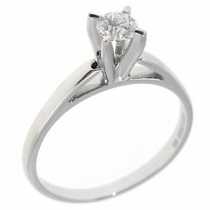 18 Ayar Altn  0.28 ct Prlanta Tek Ta Yzk DRS7816