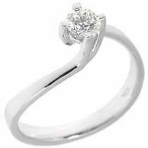 18 Ayar Altn  0.28 ct Prlanta Tek Ta Yzk DRS8058