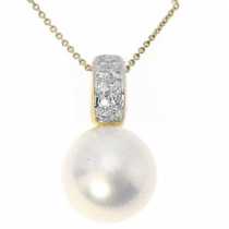 18 Ayar Altn 0.07 ct Prlanta nci Kolye PJP8573