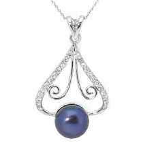 18 Ayar Altn  0.16 ct Prlanta nci Kolye PJP8620