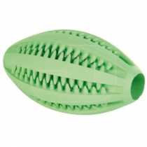 Trixie Denta Fun Naneli Kauuk Rugby Topu  12 cm