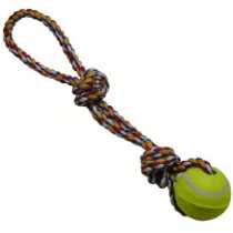 Dog Rope Toy Tenis Toplu Di pi  38 cm