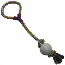 Dog Rope Toy Tenis Toplu Tutmal Di pi  55 cm