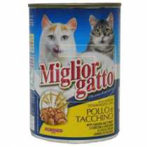 Miglior Gatto Tavuk Ve Hindi Taneli Kedi Konservesi  405 gr