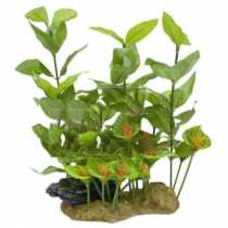 Litolity SK 309 �pek Ve Plastik Bitkili Kaya Akvaryum Dekoru  22 cm