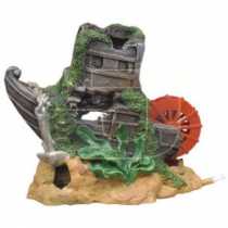 Meadow Pet arkl Gemi Akvaryum Dekoru  17,5 cm