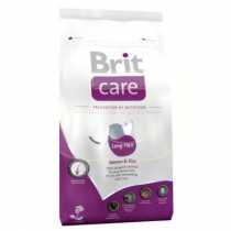 Brit Care Long Hair Salmon & Rice  2 kg (1 Adet Gimpet Multi-Vitamin Hediyeli)