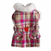 Dogydog Paris Ekose Kpek Montu  (XL)