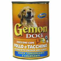 Gemon Dog Tavuk Ve Hindi Etli Kpek Konservesi  1260 gr