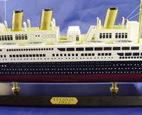 Dekoratif Ahap Obje Titanic