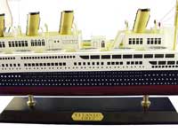 Dekoratif Ahap Obje Titanic